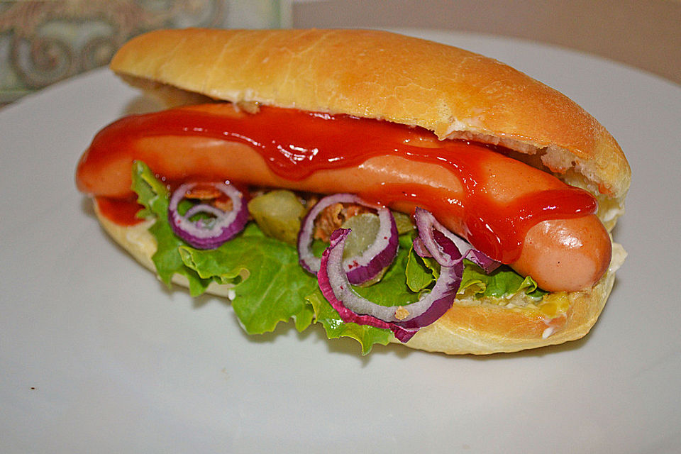 Amerikanische Hot Dog Buns Nr. 2