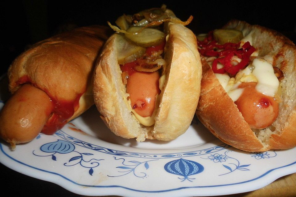 Amerikanische Hot Dog Buns Nr. 2