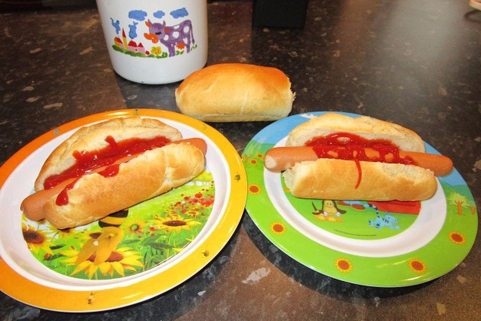 Amerikanische Hot Dog Buns Nr. 2