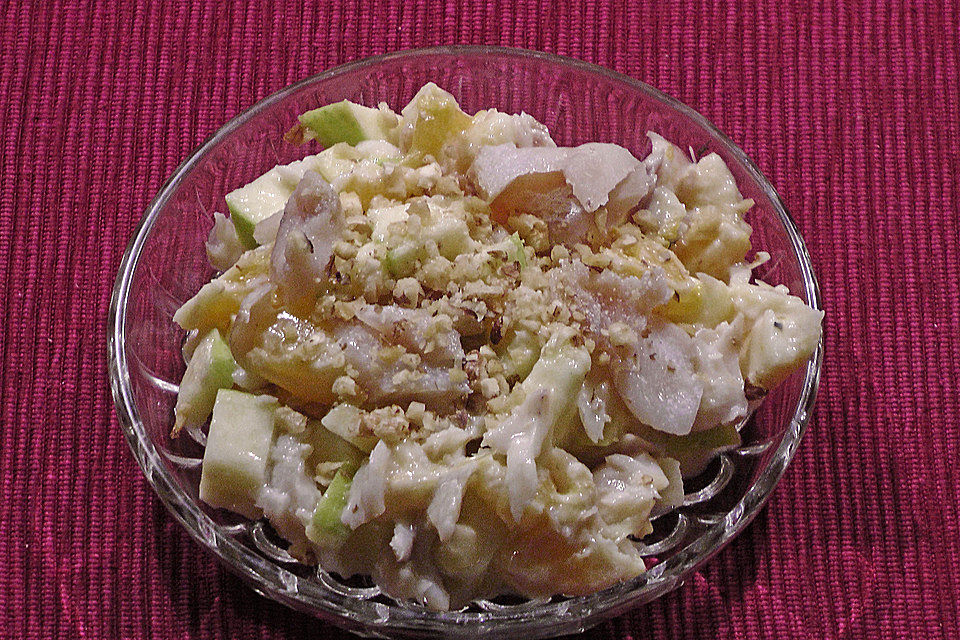 Fisch-Obst Salat à la Gabi