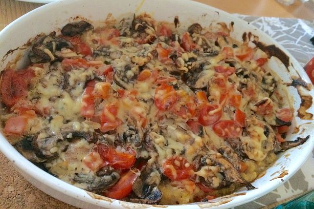 Gratinierte Polenta mit knackigem Gemüse von ella17 | Chefkoch