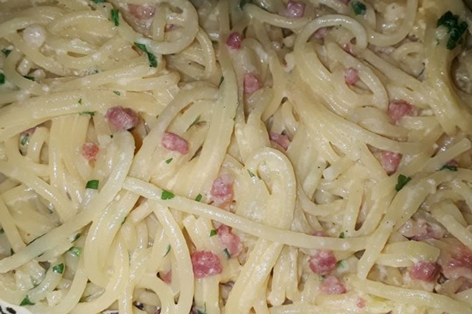 Spaghetti carbonara