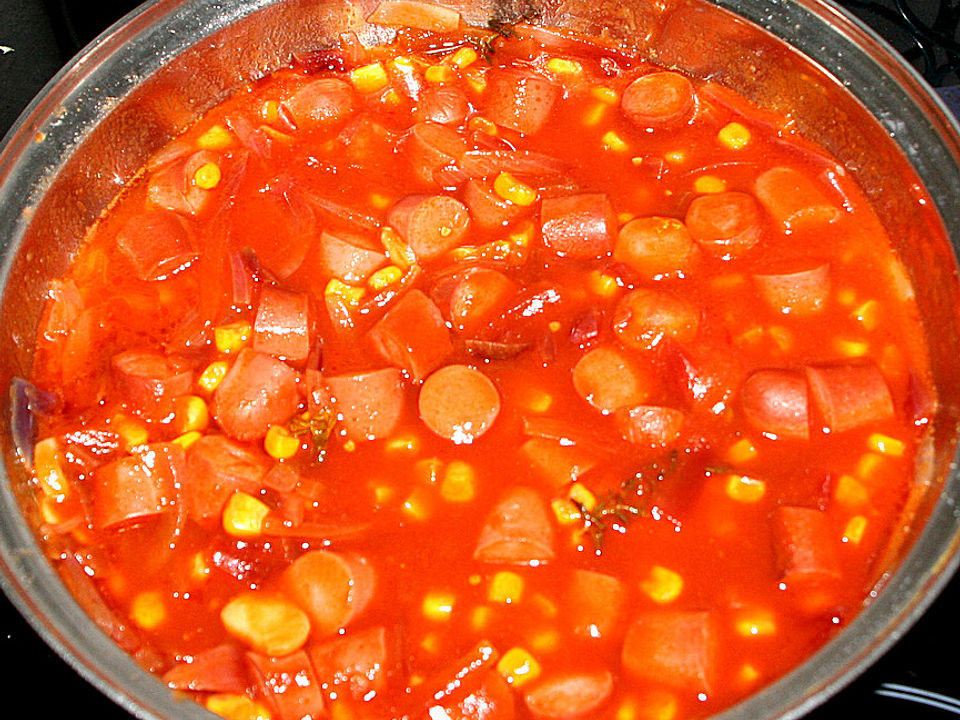 Wurstgulasch mit Tomaten von Aura07| Chefkoch