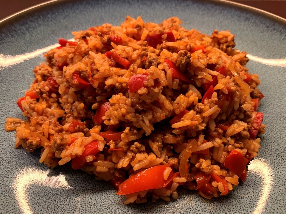 Paprika-Reis-Pfanne von everwonderwhy | Chefkoch
