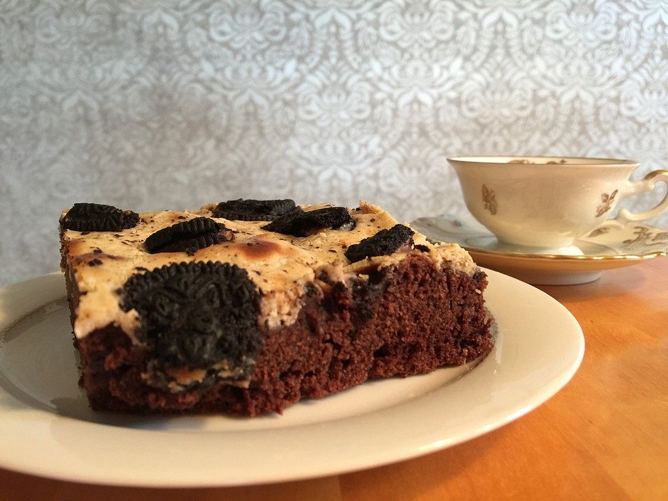Oreo Cream Cheese Brownies Chefkoch