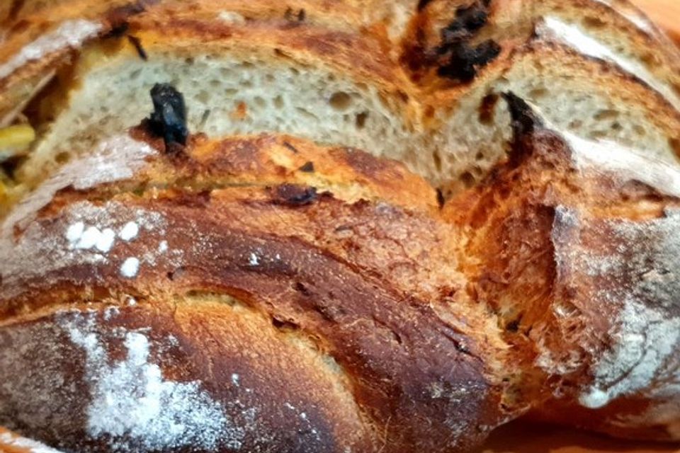 Mediterranes Ciabatta mit Rosmarin à la Gartenliebe