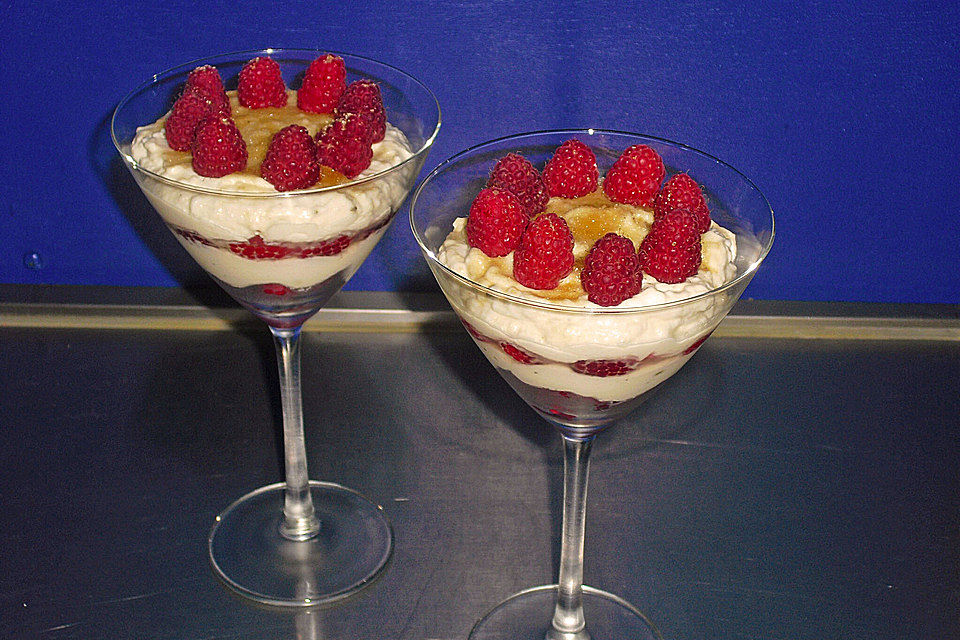 Himbeer-Mascarpone-Dessert