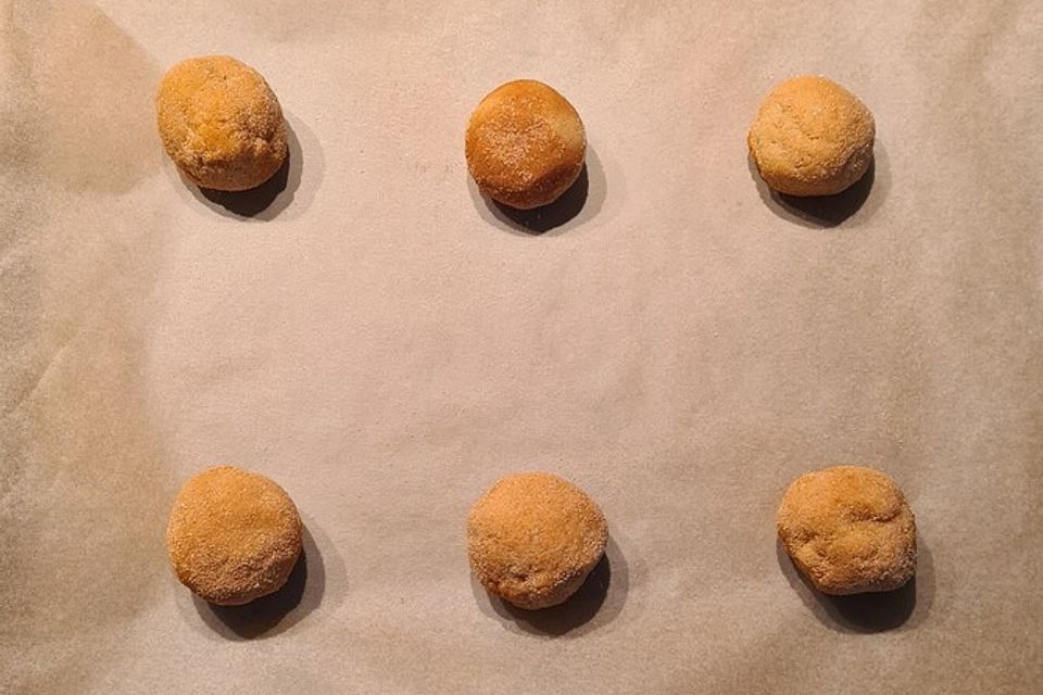 Amerikanische  Snickerdoodles - Zimtplätzchen