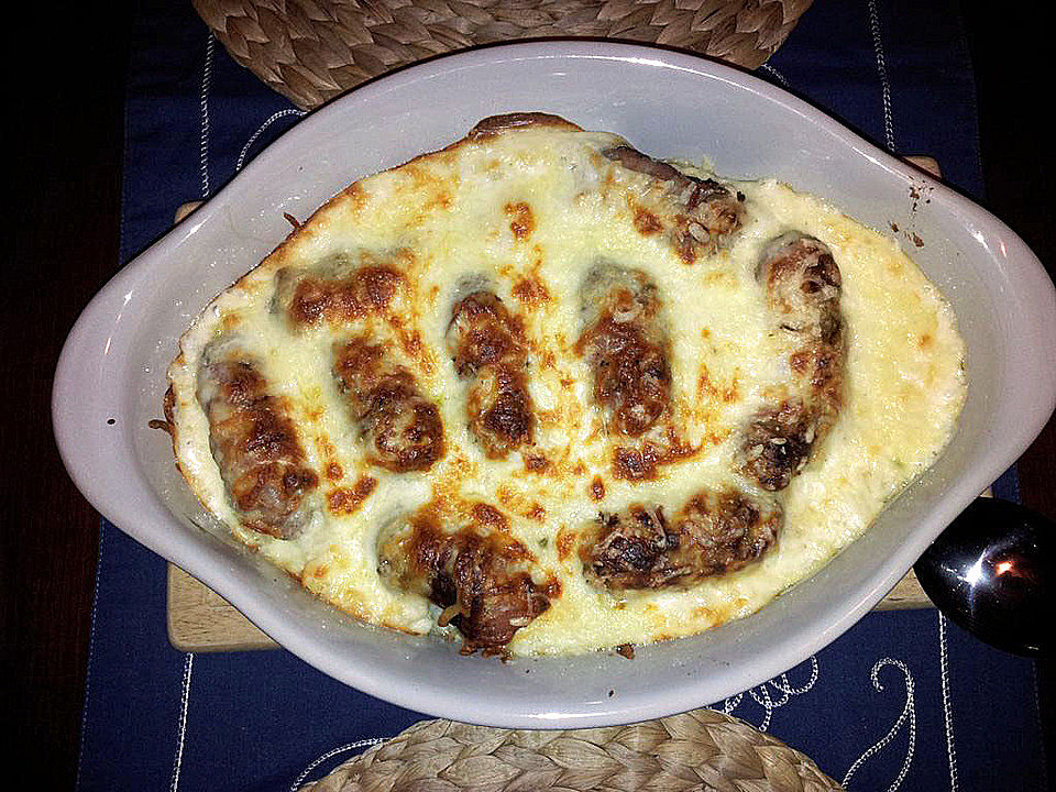 Blumenkohlgratin mit Bratwurst von Taps62| Chefkoch