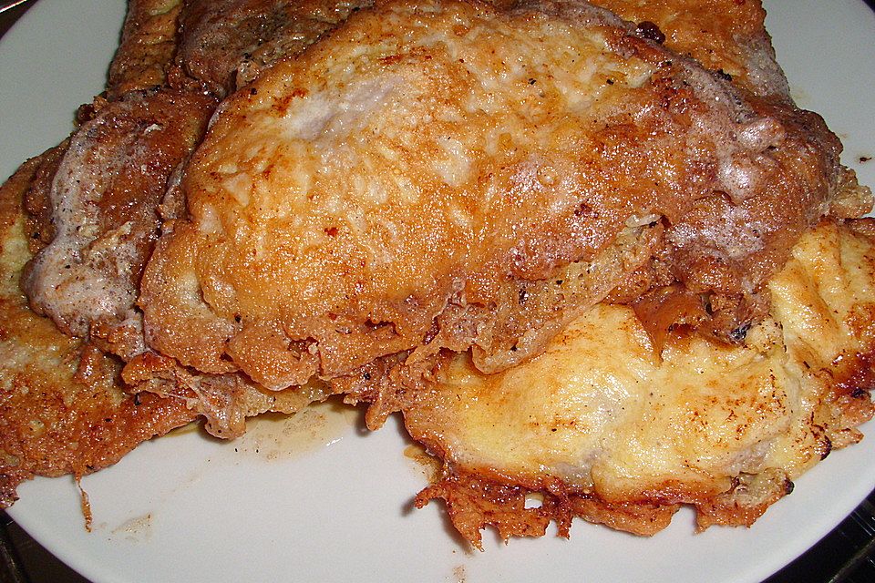 Ofenschnitzel mit  Parmesankruste