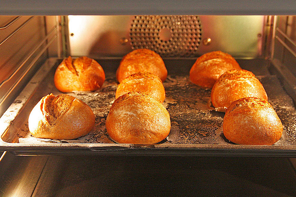 Dinkelvollkornbrötchen mit Lievito Madre