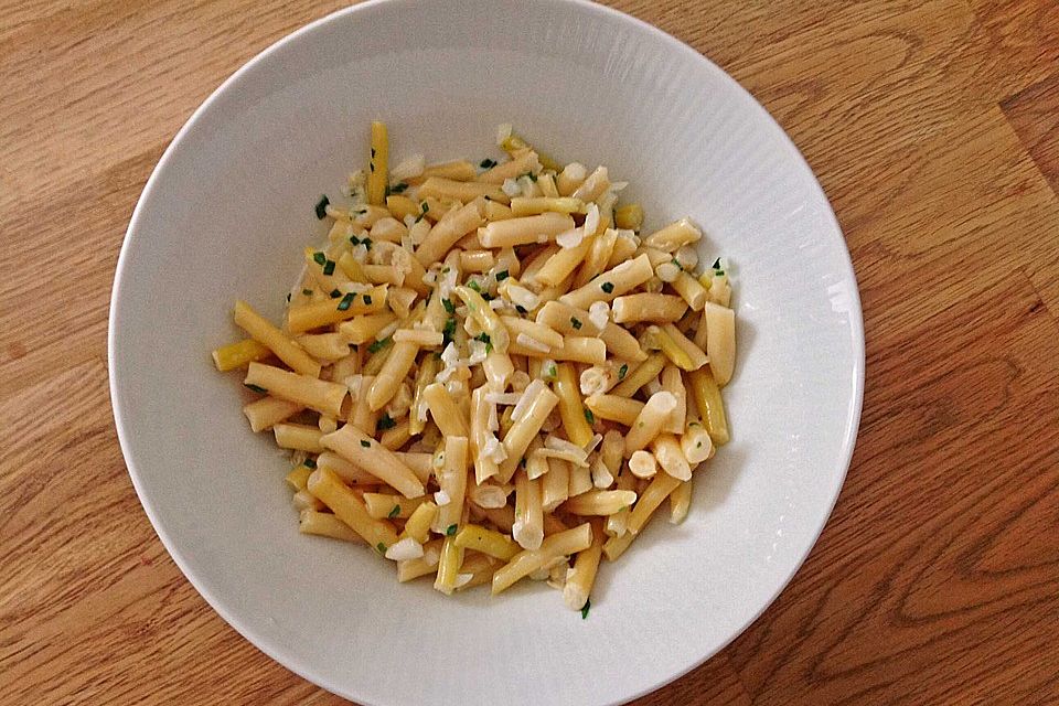 Wachsbrechbohnensalat nach Großmutters Art