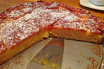 Apfelkuchen Ohne Boden Mit Quark Vanillepudding Von Soloman Chefkoch