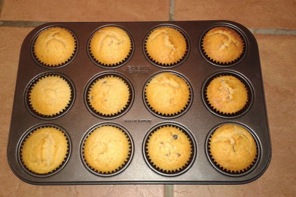 Stracciatella Muffins