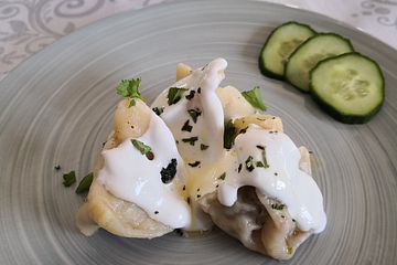 Manti Mit Joghurtsauce Und Paprikabutter Von Sivi Chefkoch