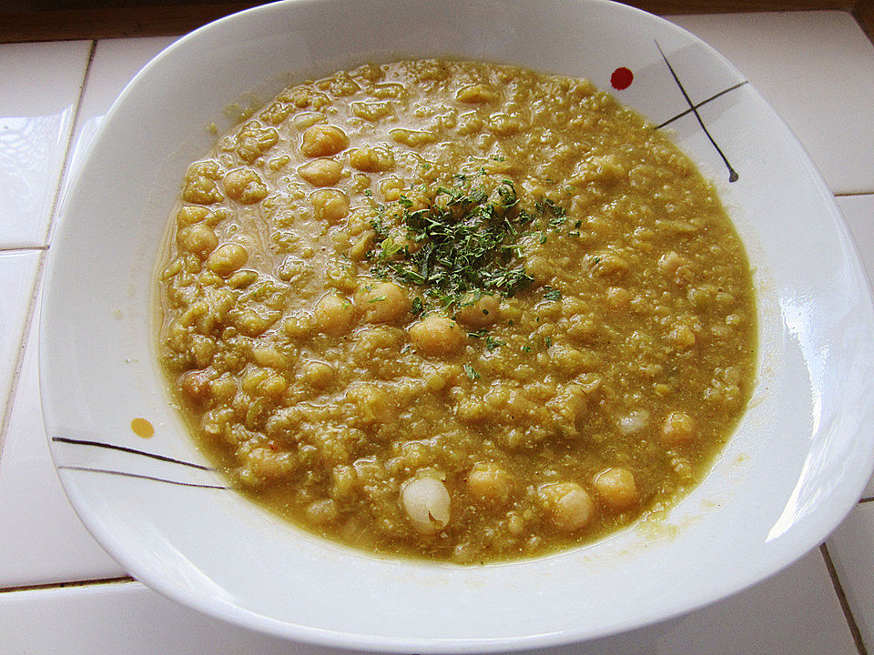 Kichererbsen-Lauchsuppe mit Biss von baelfire| Chefkoch