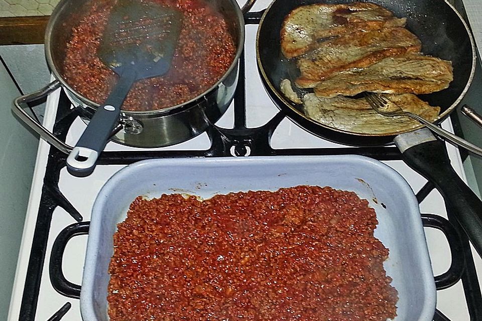 Schnitzellasagne Schnitzellasagne