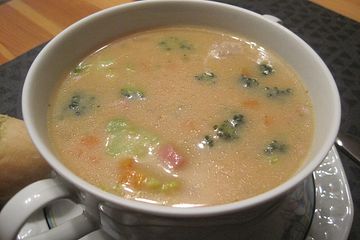 Norwegische Käsesuppe