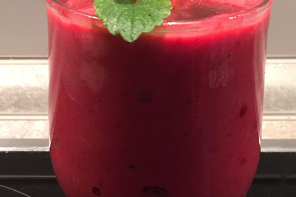 Himbeersmoothie Himbeersmoothie