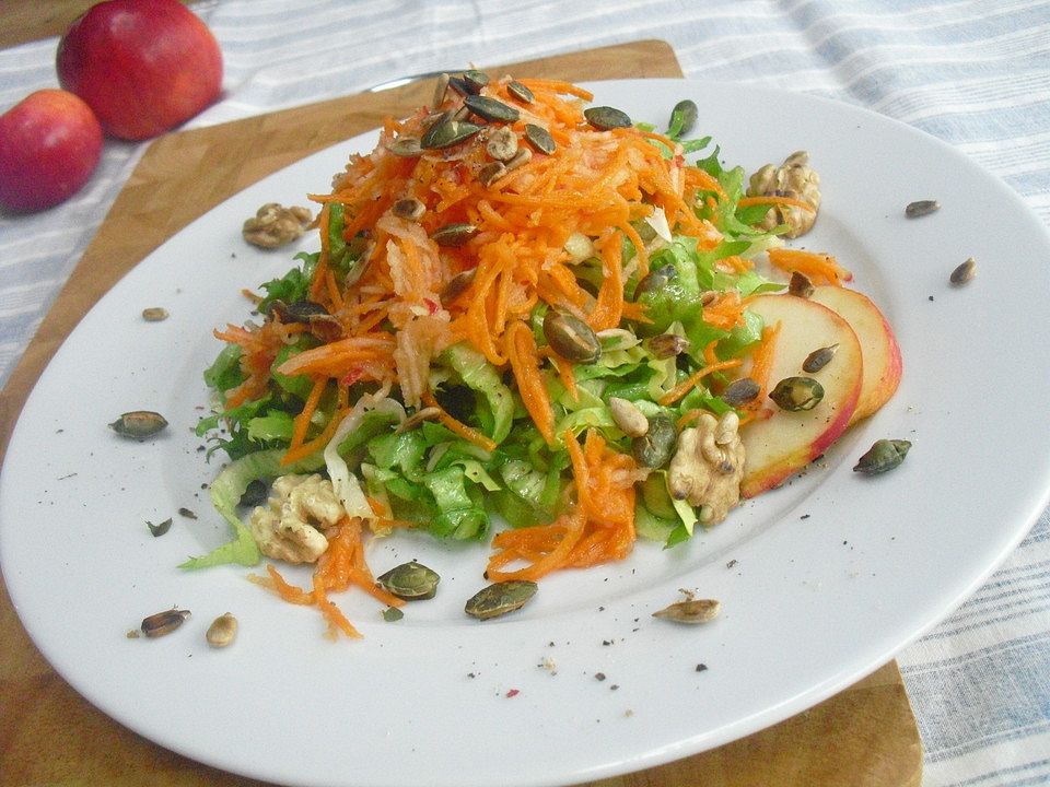 Endivien-Möhren-Apfel-Salat von riga53| Chefkoch