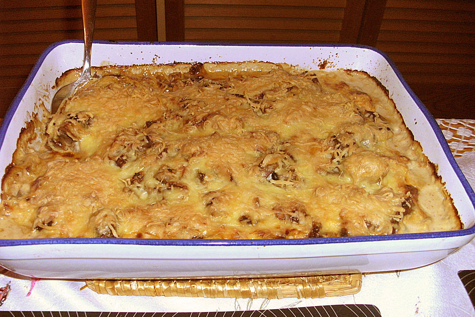 Schweinefilet überbacken