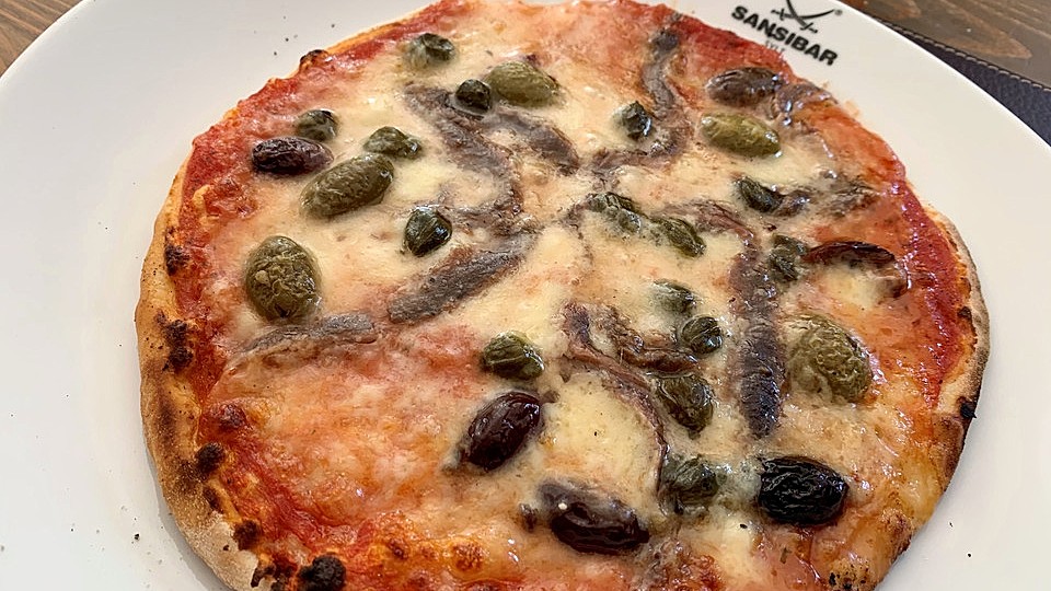 Anchovis Pizza Von Tiggerblue78 Chefkoch