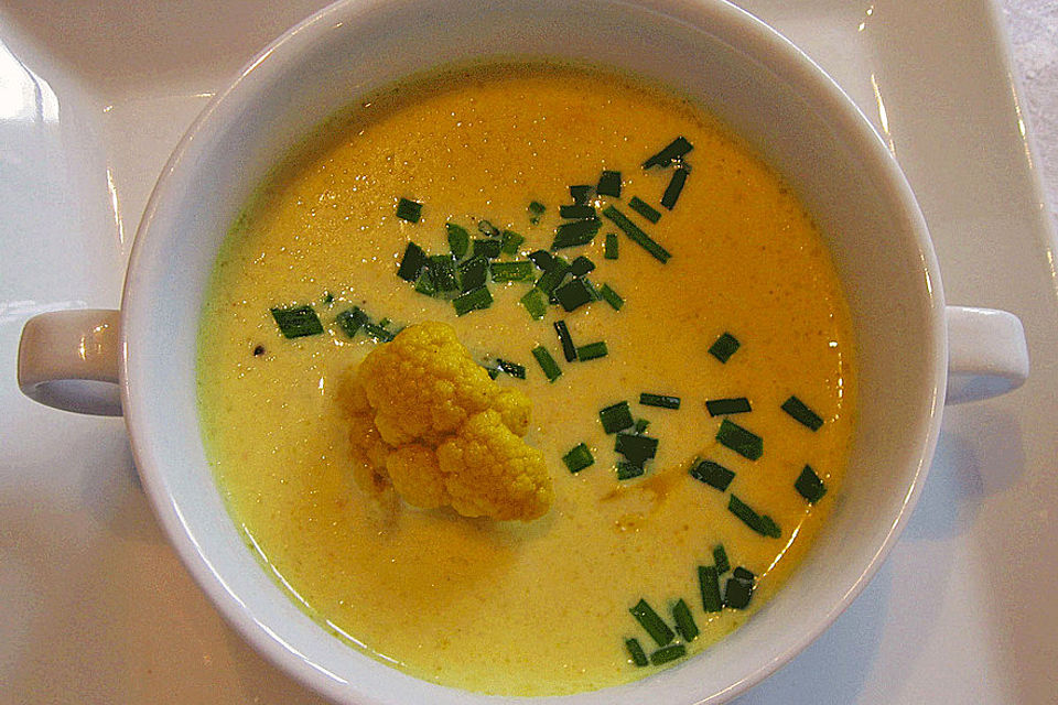 Karfiol-Curry-Suppe