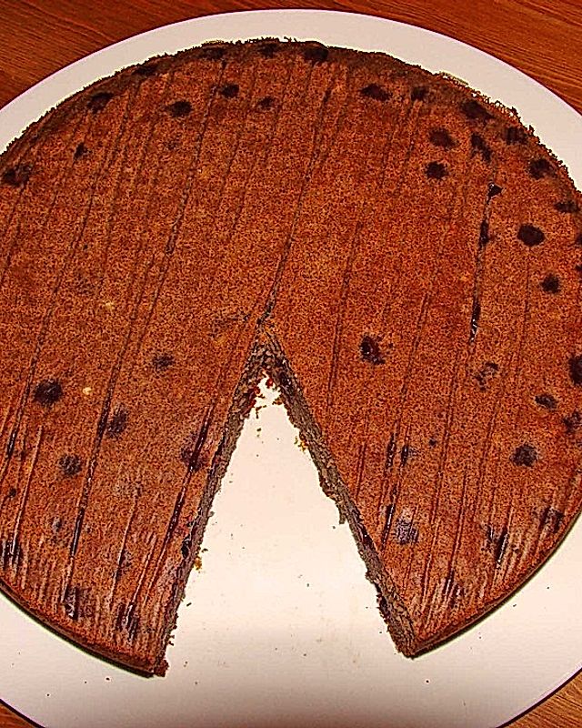 Buchweizen-Himbeer Kuchen
