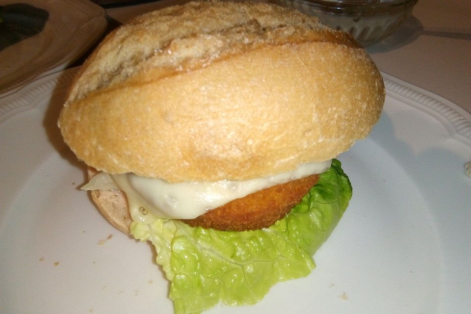 Fischfrikadellen-Burger