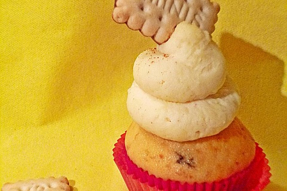 Bananen-Cupcakes mit Vanillefrosting