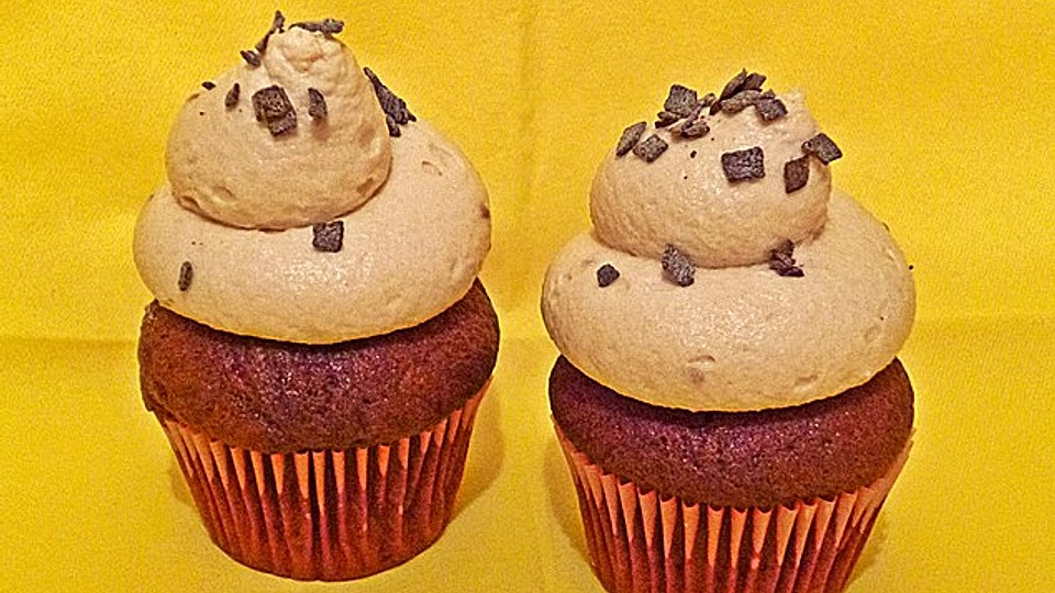 Schoko Cupcakes Mit Toffee Frosting Von Birgit1980 Chefkoch 