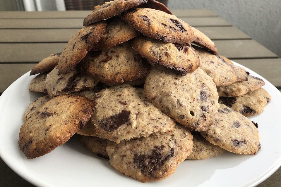 Ingwer-Schoko-Cookies