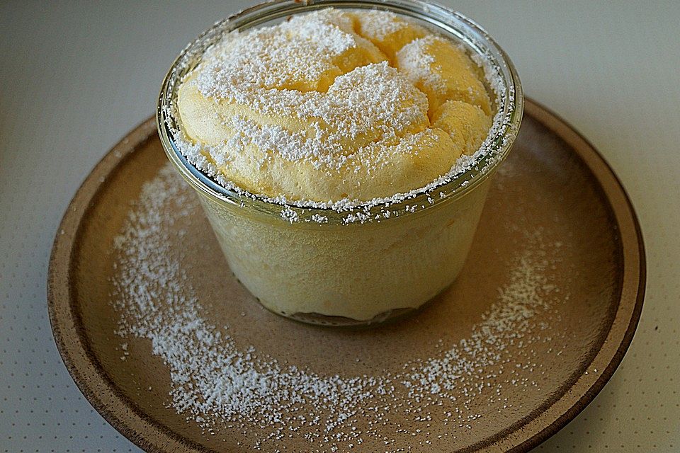 Zitronen-Quark-Soufflé