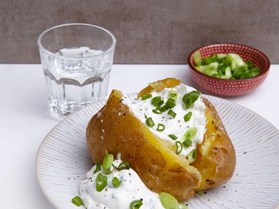 Ofenkartoffeln mit Sour Cream light von Koelkast| Chefkoch