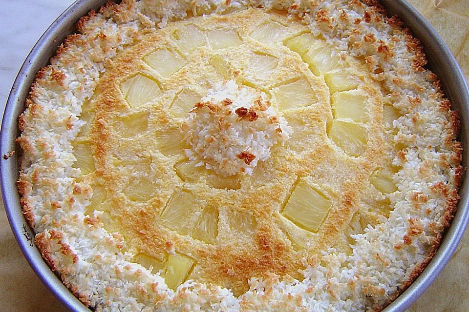 Ananas - Kokos - Kuchen