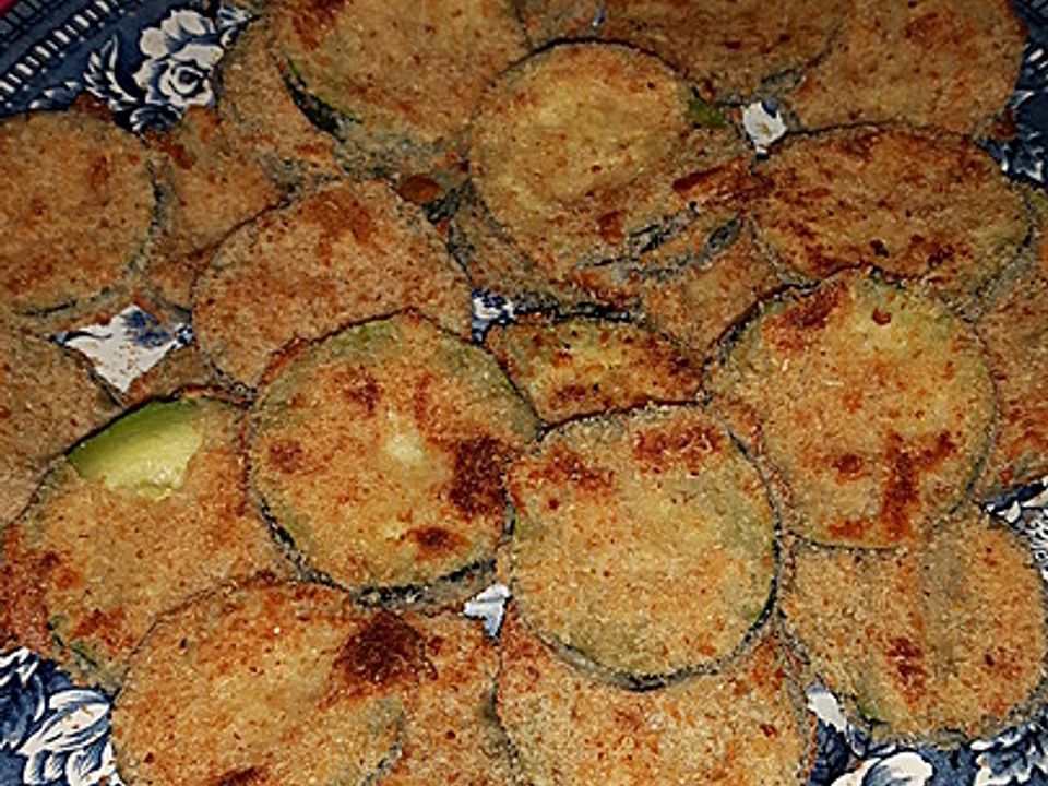 Gebackene Zucchini-Chips von Schneaka| Chefkoch