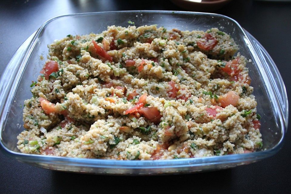 Scharfer Couscous - Salat