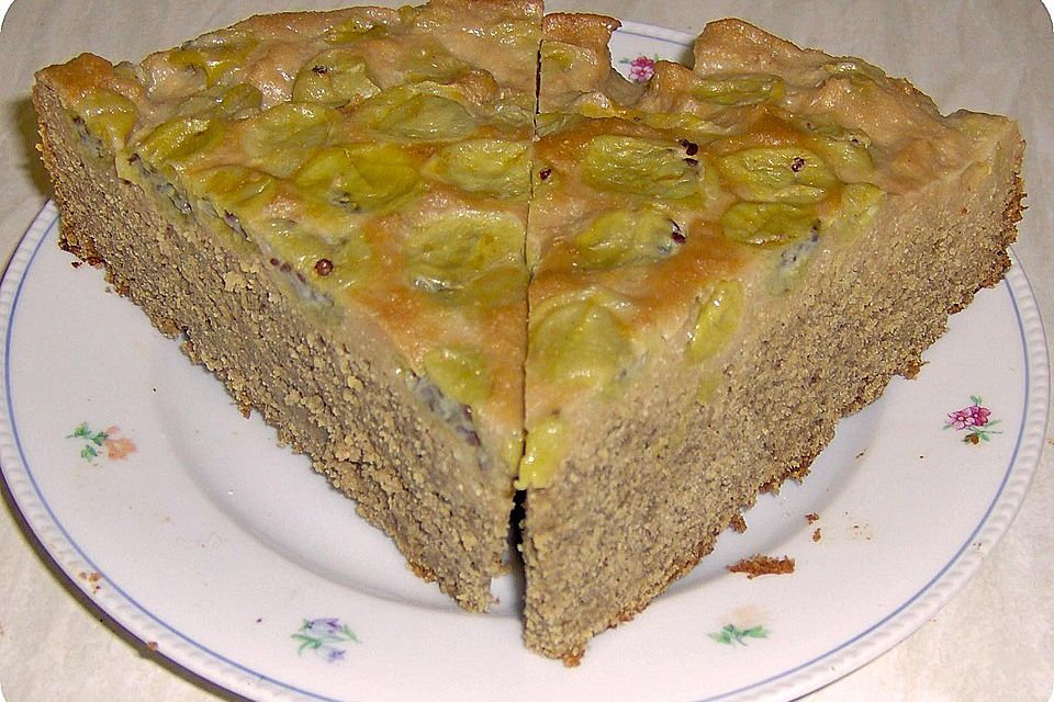 Buchweizen Hirse-Apfel Kuchen