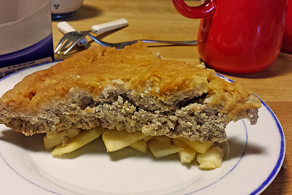 Buchweizen Hirse-Apfel Kuchen