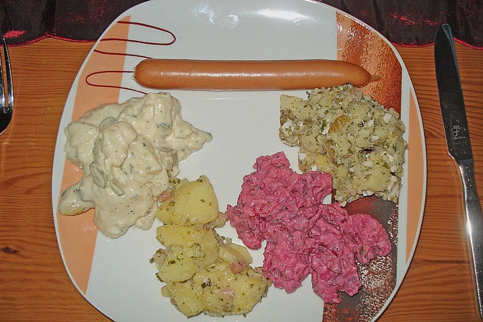 Roter Kartoffelsalat