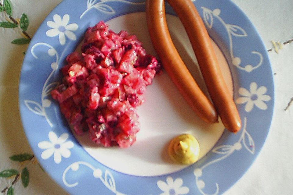 Roter Kartoffelsalat