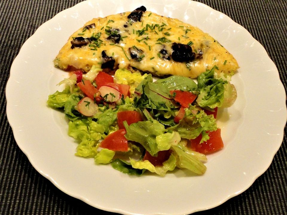 Omelette mit Tomaten und Pilzen von Pfoetchen75 | Chefkoch