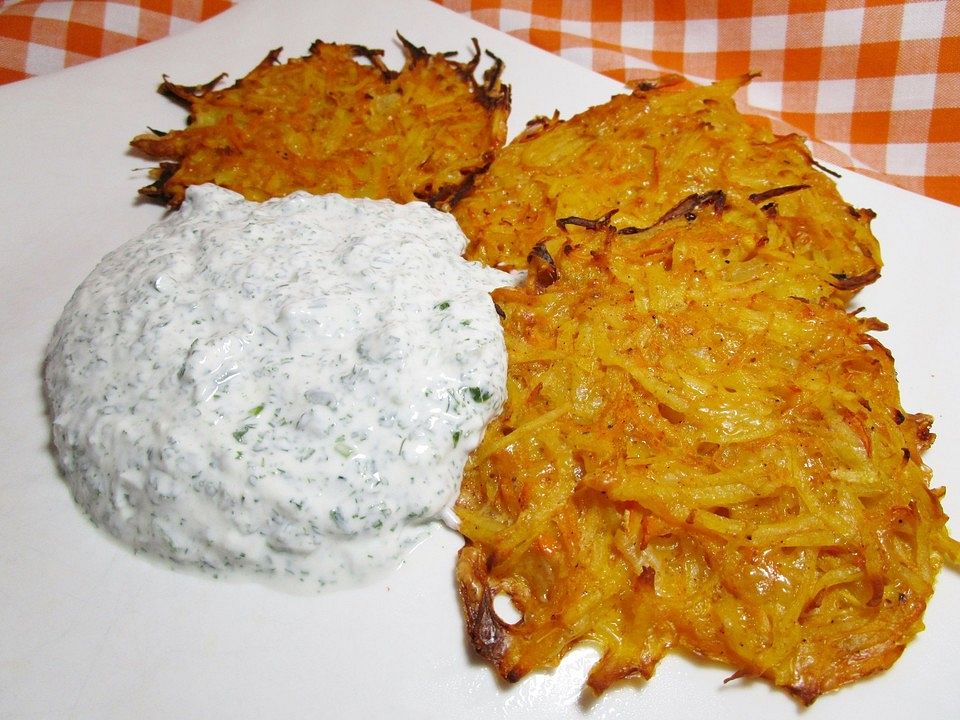 Kurbis Kartoffel Reibekuchen Von Gluckskind8 Chefkoch