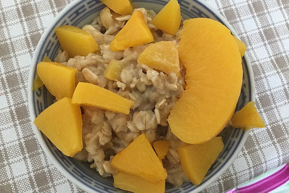 Oatmeal mit Banane