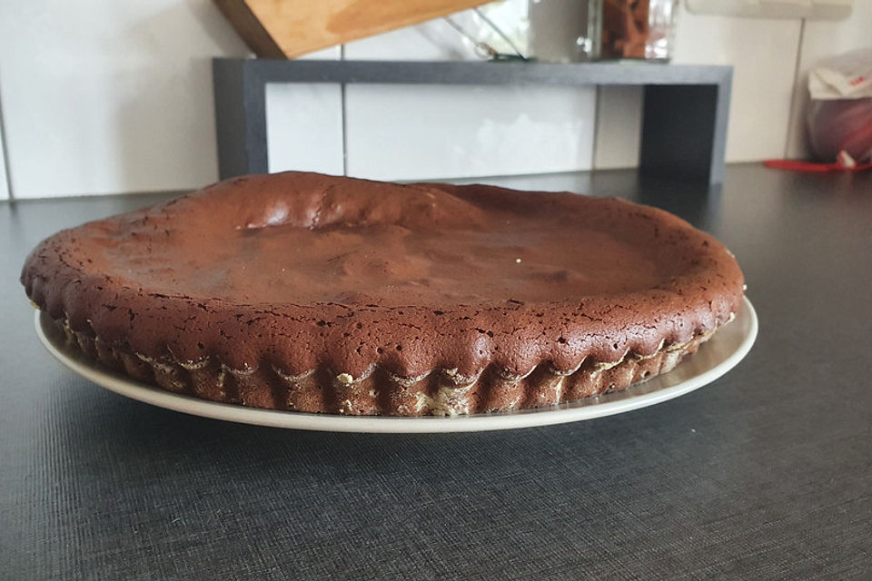 Französische Schokotarte