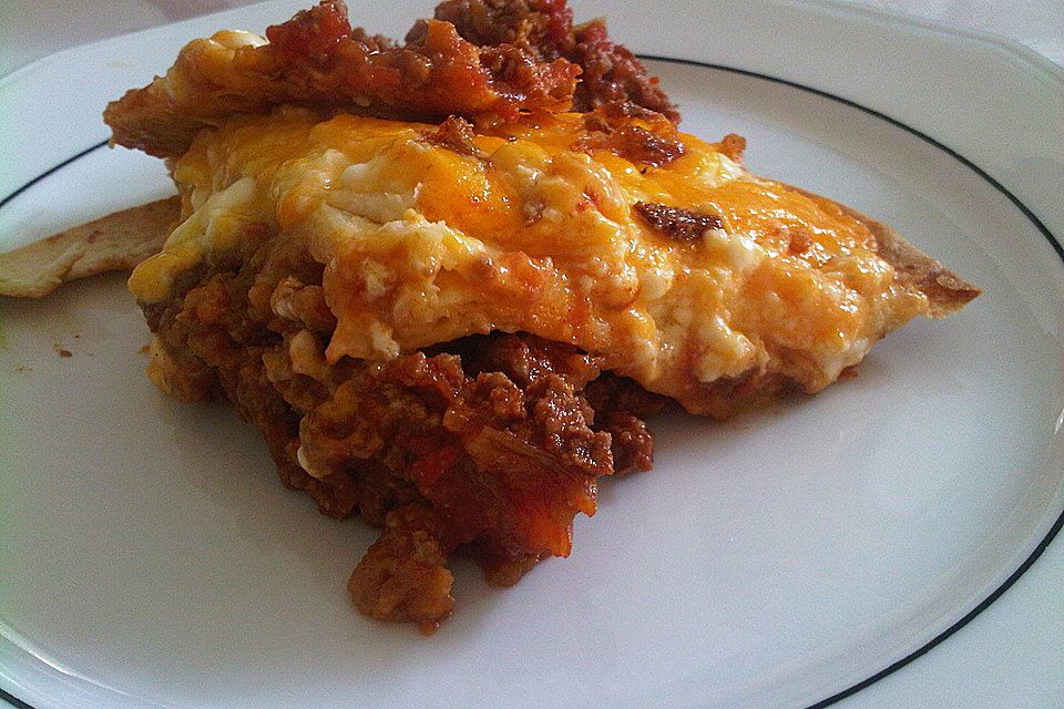 Mexikanische Lasagne