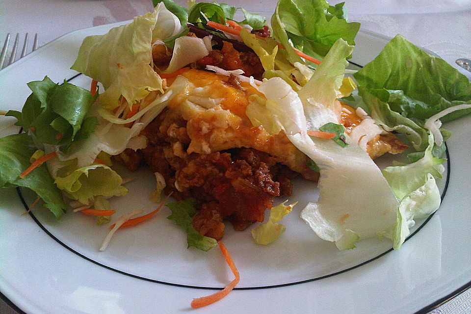 Mexikanische Lasagne