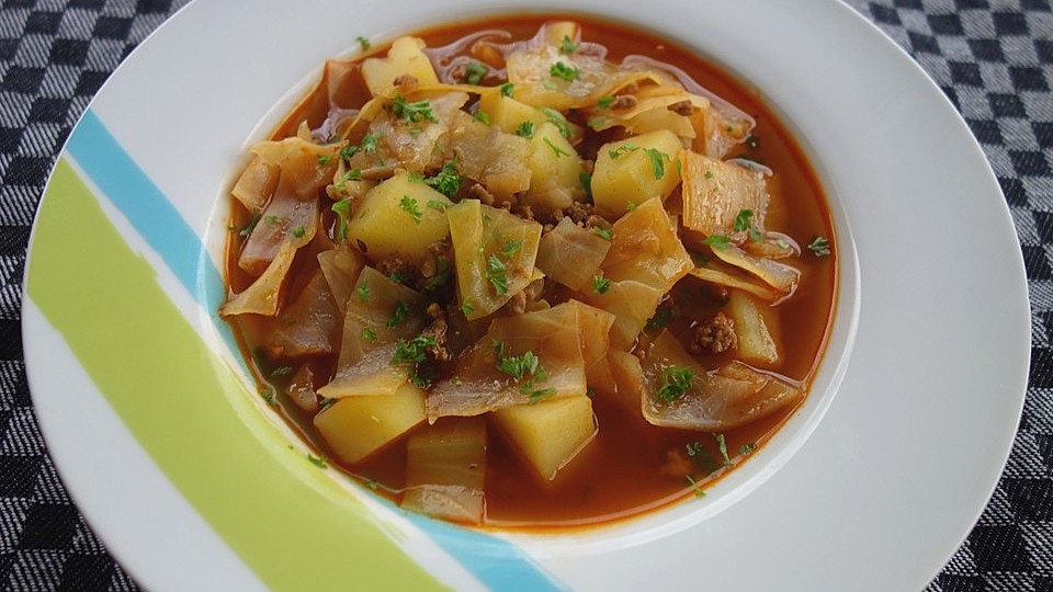 Hackfleisch Weisskraut Eintopf Von Budellmaus Chefkoch 