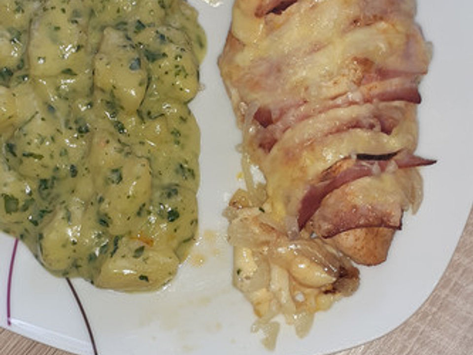 Sahnekartoffeln mit Spinat und Mozzarella von Arianschen| Chefkoch