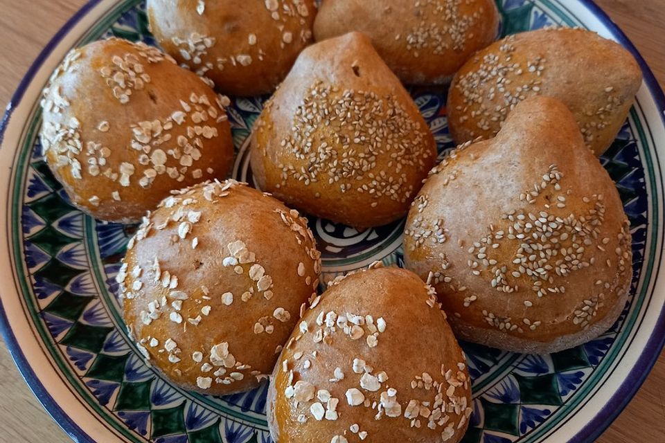 Quark-Dinkelbrötchen